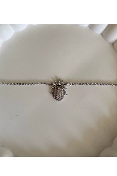 gaila design Silver Color Ladybug Bracelet
