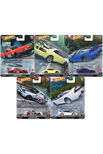 HOT WHEELS Premium Car Culture - Mountain Drifters FPY86 - 954L 5 li Set