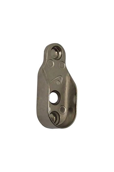flores Metal support with guide for oval bar 15 x 29 mm, 50 pcs / set
