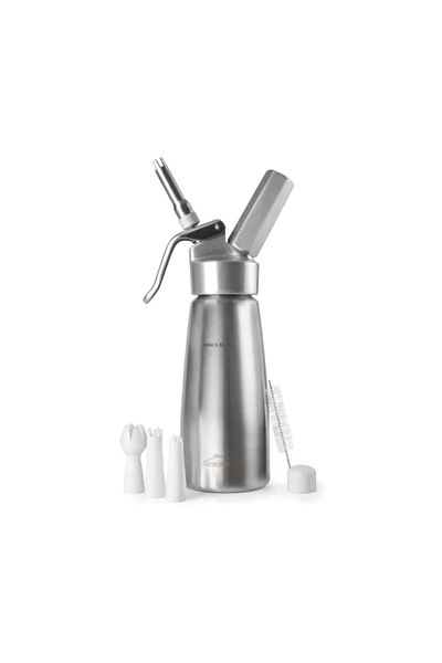 Lacor Stainless steel bottle for whipped cream, 1 liter