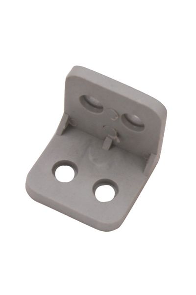 flores Plastic corner for countertop support, gray, 26 x 26 x 26 mm, 500 pcs / set