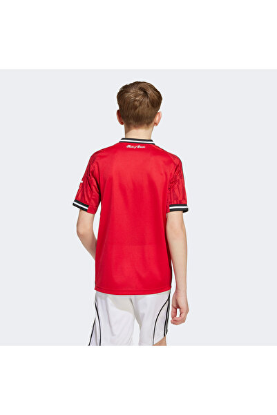 adidas Manchester United 25-26 Home Kids Red Soccer Jersey