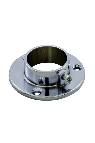 flores Round clothes rail support, made of metal, inner Ø 25 mm