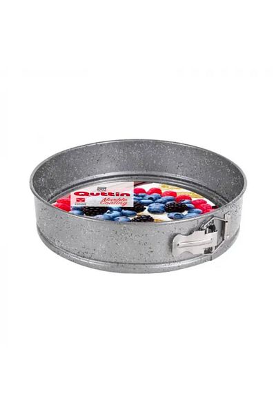 Viejo Valle Forma rotunda detasabila din otel carbon pentru torturi, 28x6.8 cm
