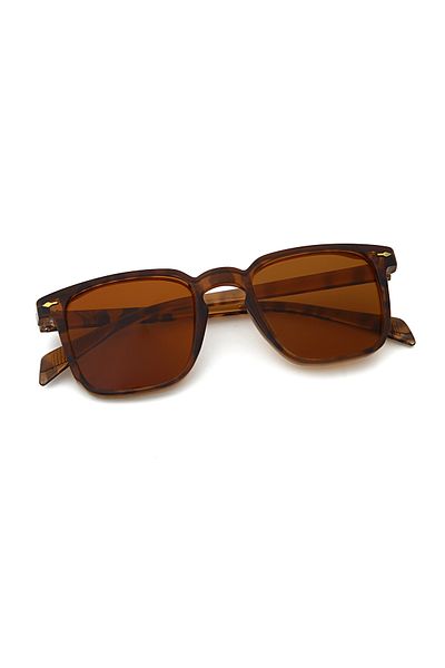 Nilu Moda Leopard Patterned Women's Men's Unisex Sunglasses