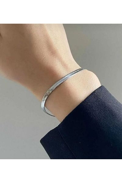 demirosa Scrunch Italian Chain Bracelet