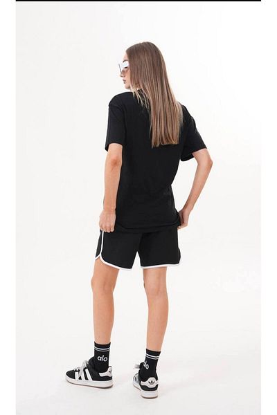 altınok fashion Parlour Oversize Piping Shorts Suit