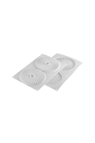 silikomart Silicone mold, Plisse 100, 2 cavities
