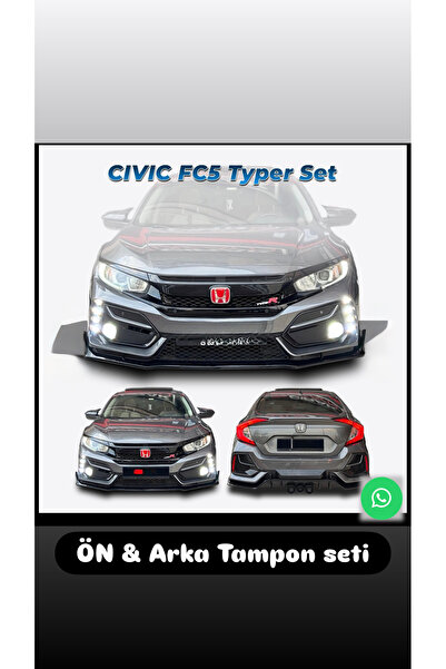 Bosch HONDA civic FC5 Uyumlu TYPER BODYKİT ön & arka tampon seti