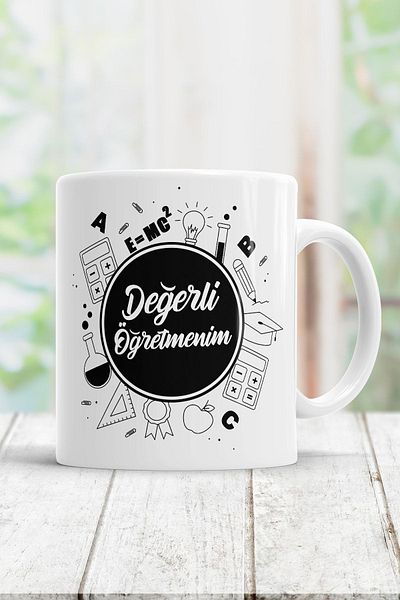 ÇELİKLER HEDİYE My Dear Teacher Printed Mug