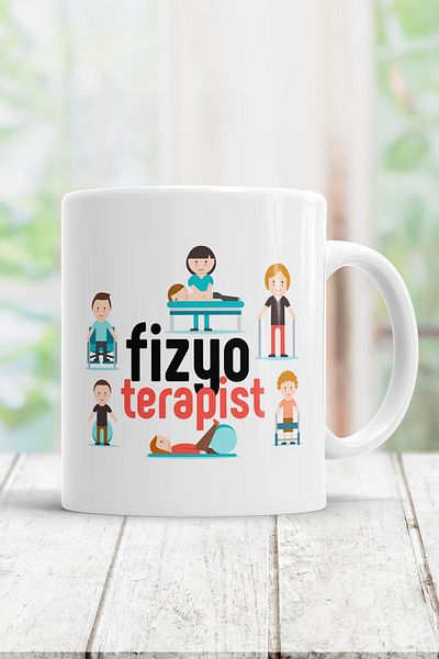 ÇELİKLER HEDİYE Physiotherapist Printed Mug