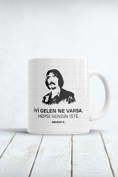ÇELİKLER HEDİYE Whatever Comes, It's All Yours Here Behzat Ç. Printed Mug