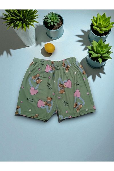 BEYAZTOPTAN 100% Ultra Soft Women's Cool Touch Combed Single Jersey 2-Piece Full Button Shorts Suit New Season