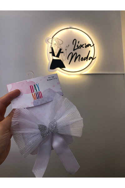 MODA Bebek süslü külotlu çorap