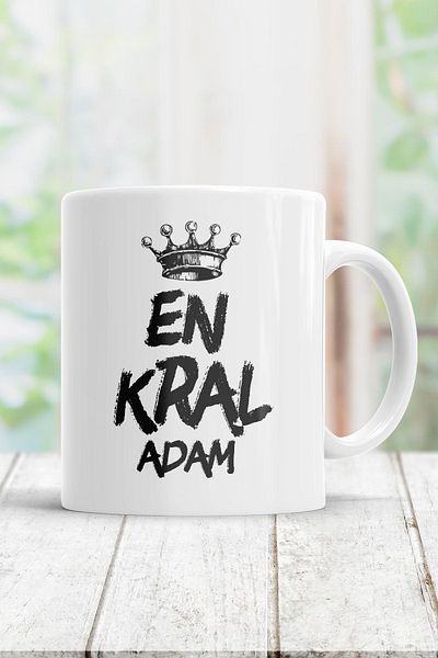 ÇELİKLER HEDİYE The Most King Man Printed Mug