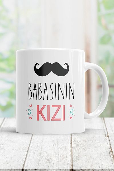 ÇELİKLER HEDİYE Daddy's Girl Printed Mug