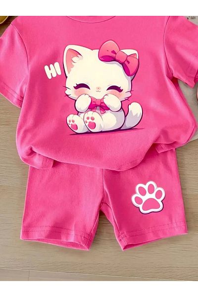 MESCHAIN Children's Clothing Bottom-Top Set