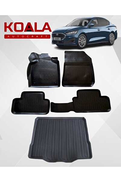 KoalaOtoTekstil Ford Focus 5 Sedan Tamir Kitli Bagaj (2018-2025) Ile Uyumlu -...