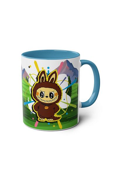 DUBLEMETRE Cute Characters Printed Mug