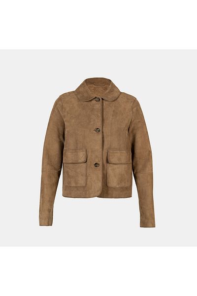 Desa Limited Edition Women's Mink Suede Short Jacket