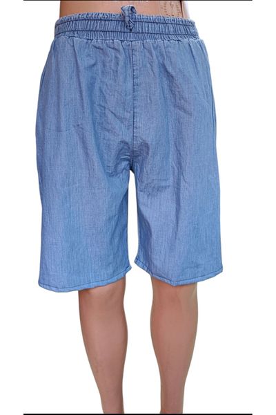 couis Comfortable Fit Thin Summer Jean with Elastic Waist
