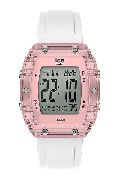 Ice Watch ICE-WATCH 024566 ICE digit boliday white clear pink silver small