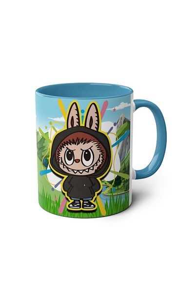 DUBLEMETRE Cute Characters Printed Mug