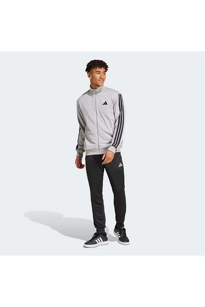 adidas Ji8876-E Adidas m 3S ft Tt Ts Men's Tracksuit Set Gray
