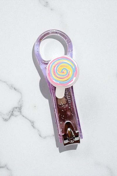 PETEK AKSESUAR Cute Figure Nail Clipper Candy