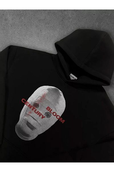 Kalic Studio Cupla Unisex Wrapped in Bandages Sweatshirt Black