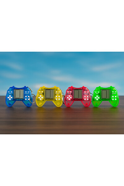 Stonix Mini Oyun Konsolu Tetris Anahtarlık Mini El Atarisi Anahtarlık 1 Adet