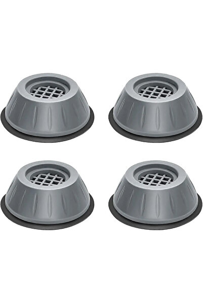 poswicon White Goods Riser Washing Machine Anti-Vibration and Noise Anti-Vibration Pad Set of 4