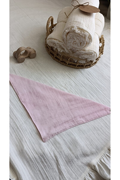 PURE BABY NATURA Patterned Muslin Scarf