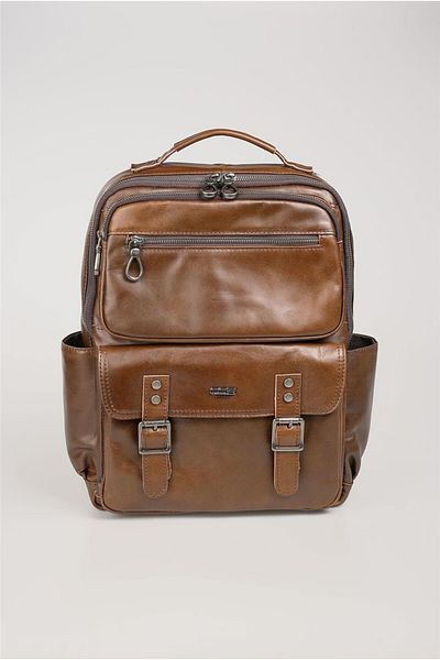 ÇÇS 31624 Genuine Leather Backpack