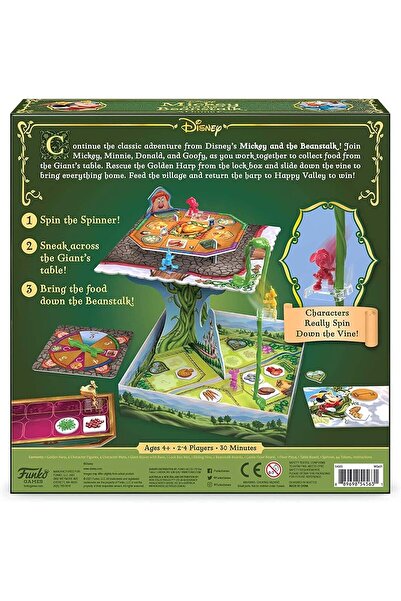 Funko GAMES Disney - Mickey and The Beanstalk Game