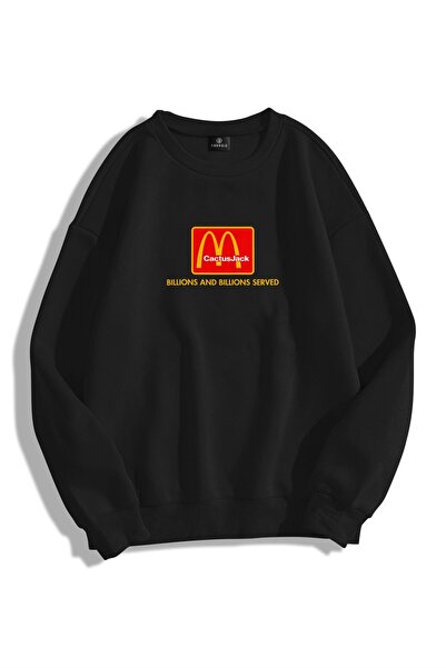 Tarzsokak Hanorac unisex I'm Lovin It cu guler rotund, negru