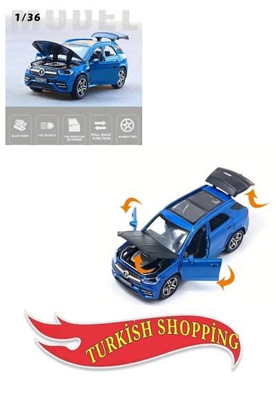 shop 1:36 scale metal car pull back four doors openable
