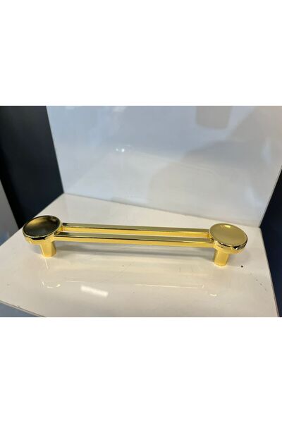 Taşkın Aksesuar Mâner metalic Benna 128mm auriu pentru ușă dulap, sertar mode...