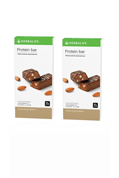 Herbalife Protein Bar Vanilya Aromalı Bademli 14'lü paket(2KUTU)