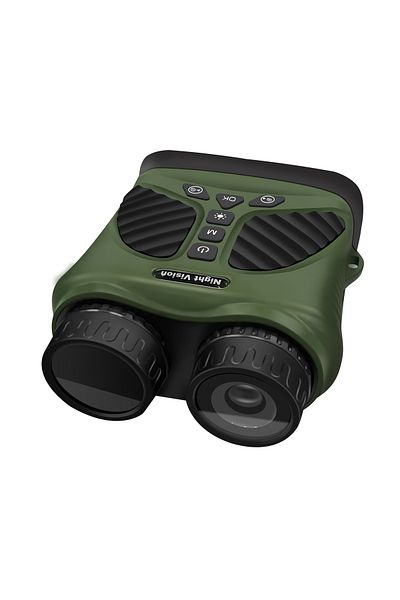 CLC SmartGear CLC SmartGear 2.5K UHD 40MP digital binoculars, 10X+8X zoom, IR 300m, IPS 3", 2500mAh, 32GB, Green