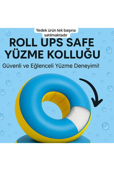 roll-ups safe swimming 1 Adet Yedek Başlangıç Seviye Roll Ups Safe Swimming K...