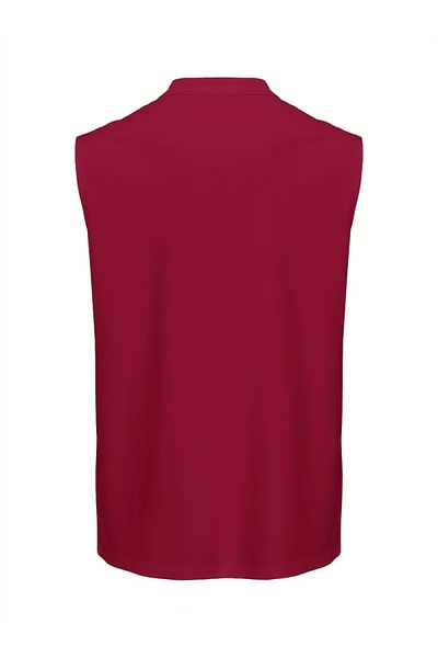 bellanova Half Zipper Sleeveless T-Shirt