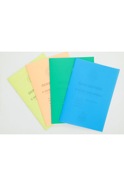 Dilman SINIF DEFTERİ 8 DERS YOKLAMALI PLASTİK PP KAPAK 70 GR 1. HAMUR 22×32