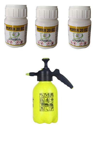 serdaroğlu PERTOX 20EC 50ML 3 Adet Kokulu Haşere Böcek Sinek İlacı/2Lt İlaçla...