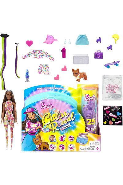 Barbie Color Reveal Neon Tie-Dye Giftset