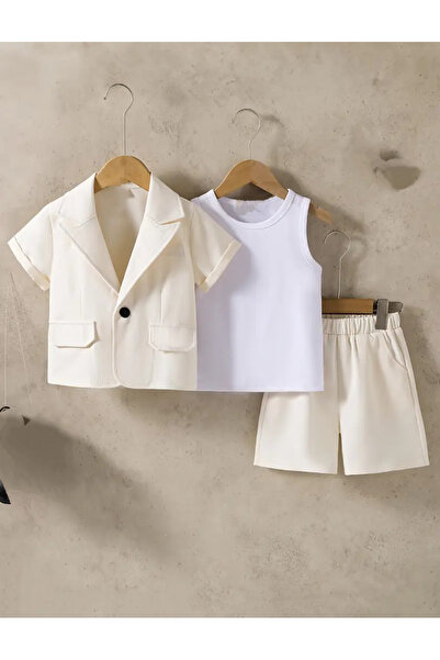 shop Πρόταση συνδυασμού 3 τεμαχίων σε στυλ για αγόρια για το καλοκαίρι