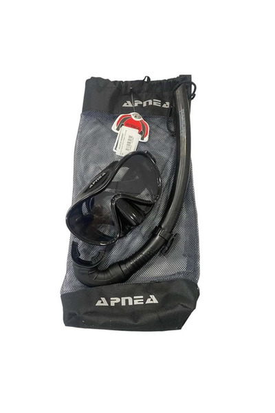 Apnea Patara Black Maske + Şnorkel Seti