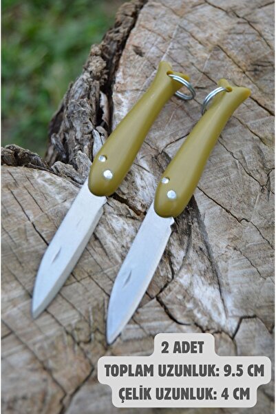 BIÇAK DOĞADA ( 2 ADET ) Anahtarlık Çakı, Küçük Balık Çakı, Mini Çakı, Yatağan...