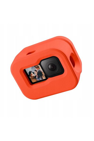 TELESIN Floating case, Telesin, compatible with GoPro Hero 13, GoPro Hero 12, 11,10 sports camera, orange