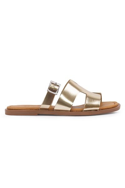 Pegia Genuine Leather Women's Slippers Dg6056